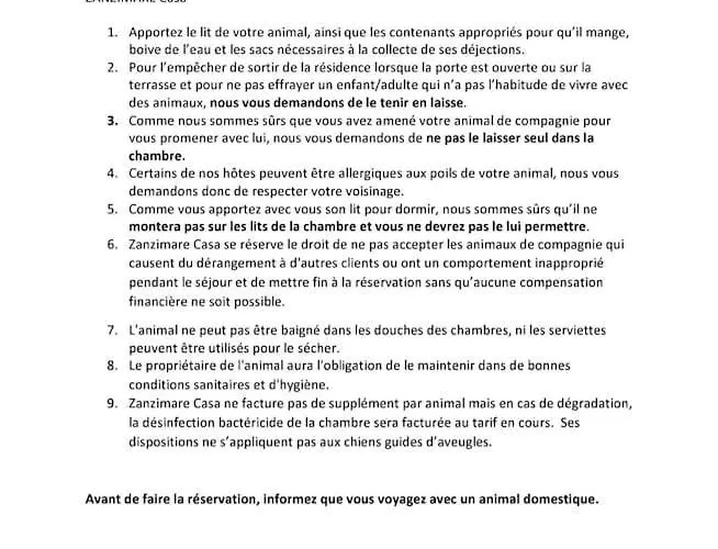 Appartement Zanzimare Casa